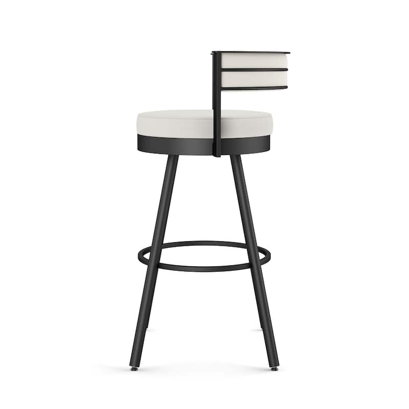 Amisco Eller Swivel Counter and Bar Stool