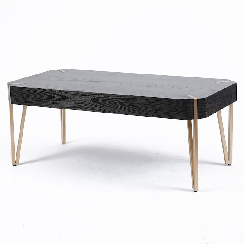 Carson Carrington Tammsberg Wood and Metal Coffee Table - 46.13" W