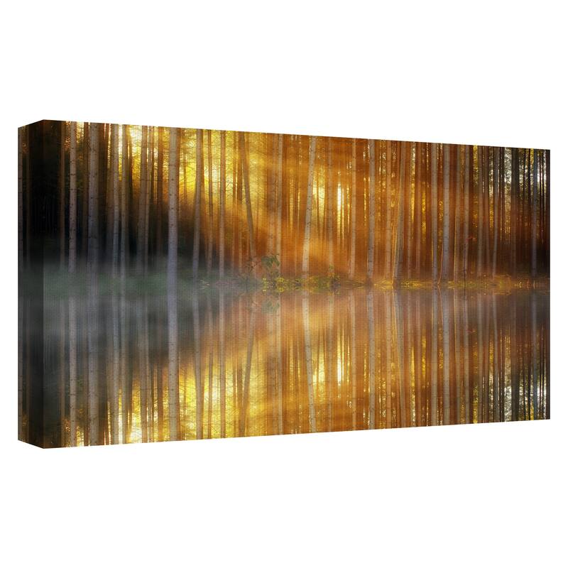 Gilded Forest Canvas Art Print