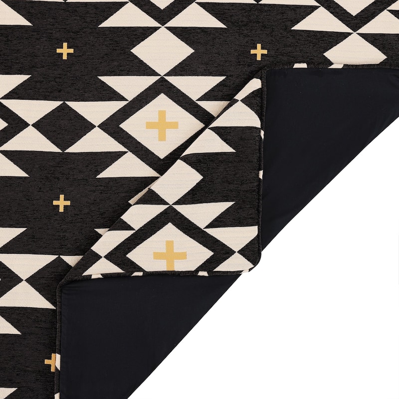 Paseo Road High Desert Chenille Jacquard Southwestern Aztec 3 Piece Comforter Set