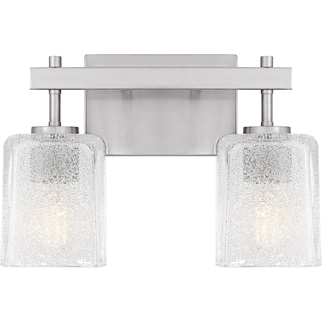 Brenthouse 2-Light Brushed Nickel Bath Light