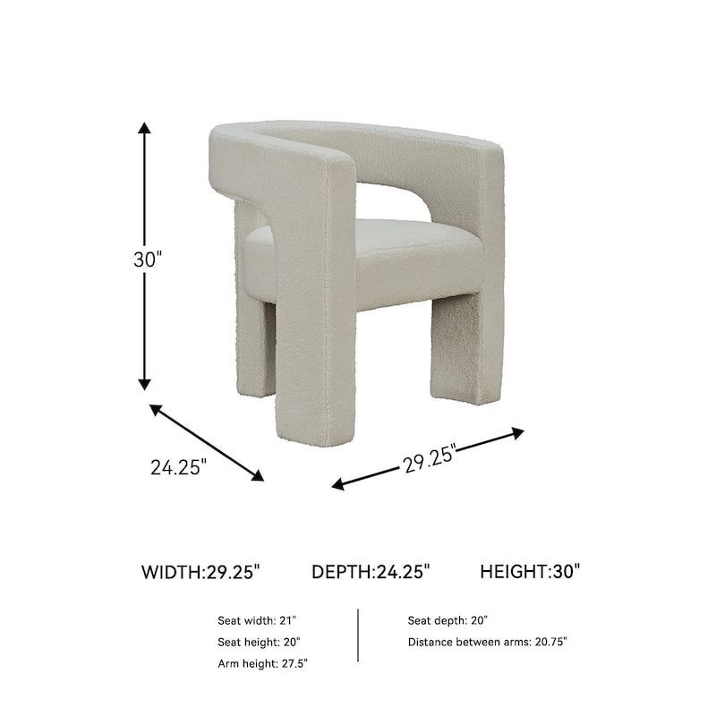 Signature Design by Ashley Landick Accent Chair - 29.25" W x 24.25" D x 30" H