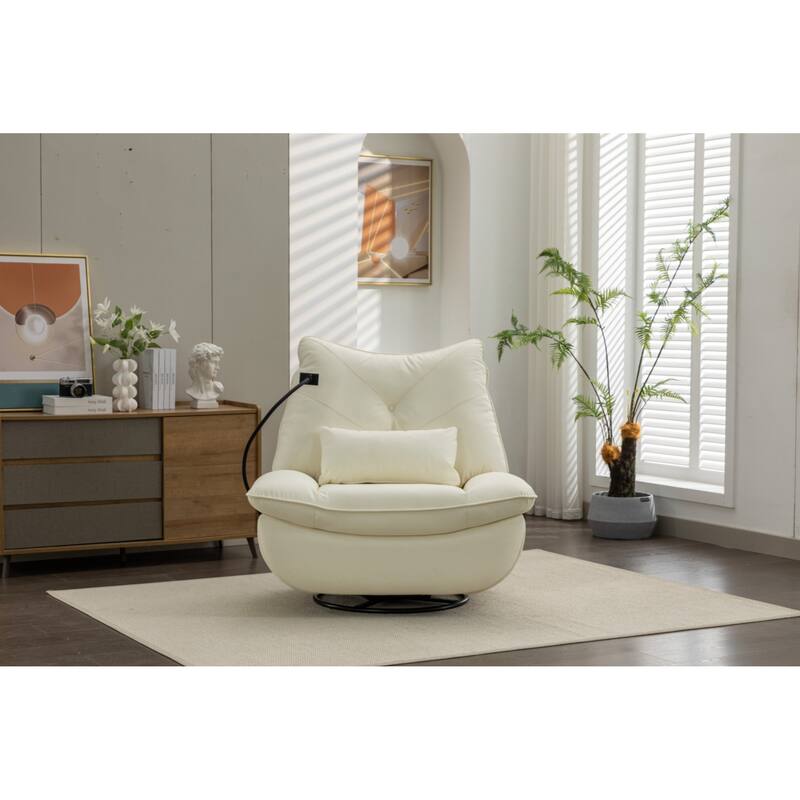 Four Modes Of Intelligent Voice Control,Atmosphere Lamp,Bluetooth Music Player,USB Ports,Back And Forth Swing