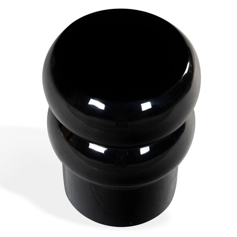 SAFAVIEH Couture Joyrosa Concrete Accent Table - 13"W x 13"D x 17"H