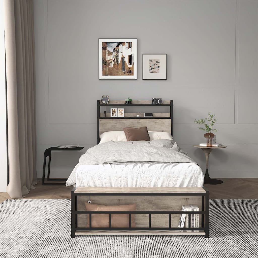 Versatile Twin Bed Frame with Multiple Benefits for a Comfy Sleep