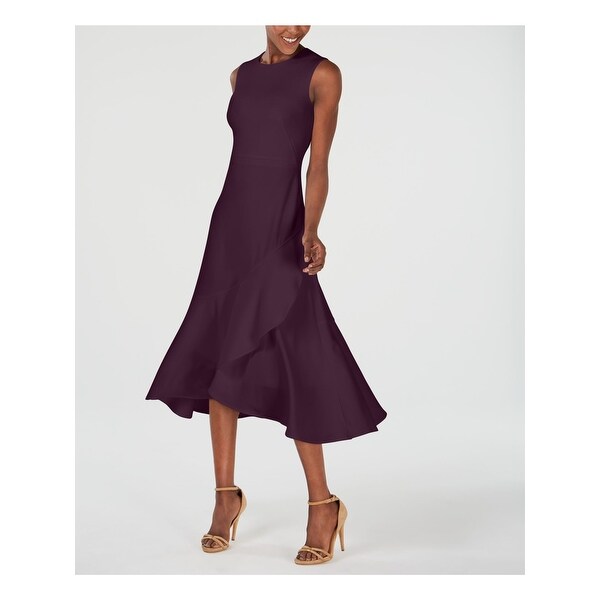 Calvin klein tea length dresses clearance