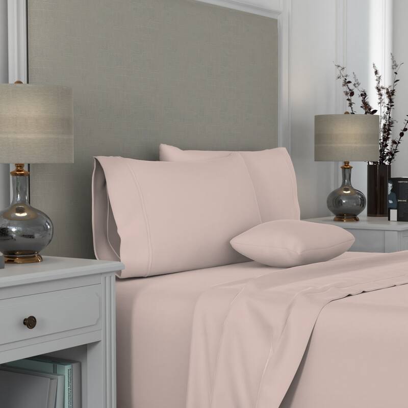 Aireolux 600TC 100% Cotton Wrinkle-Resistant Pillowcase Set