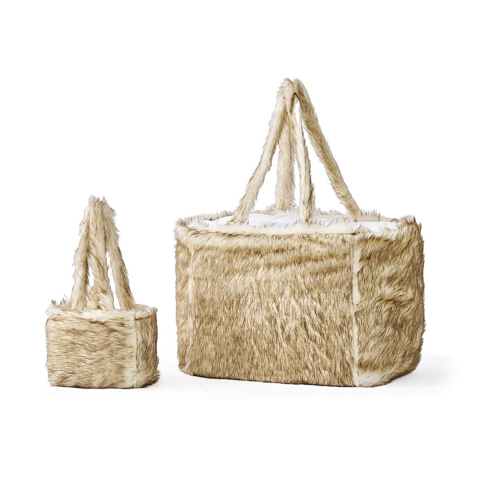 Arctic Bear - Coma Inducer® Plush Tote - Tundra Brown