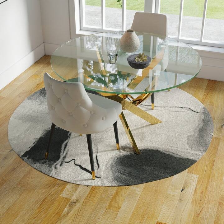 Solid Back Dining Chair, Set of 2