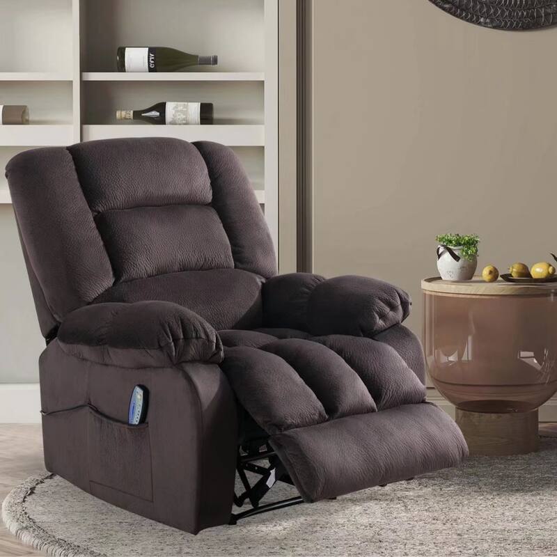 Transitional Massage Recliner - Camel
