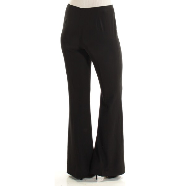 black high waisted work pants