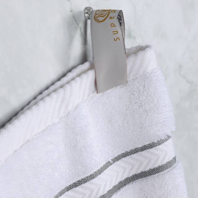 Turkish Cotton 6 Piece Absorbent Heavyweight Towel Set by Superior