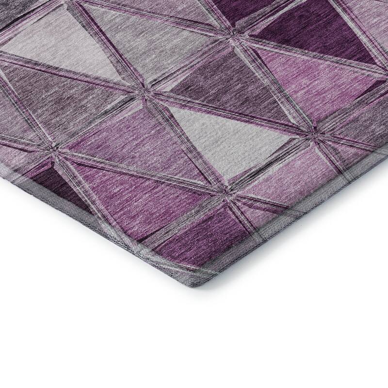 Premium Washable Super Soft Contemporary Mosaic Mayfield Rug