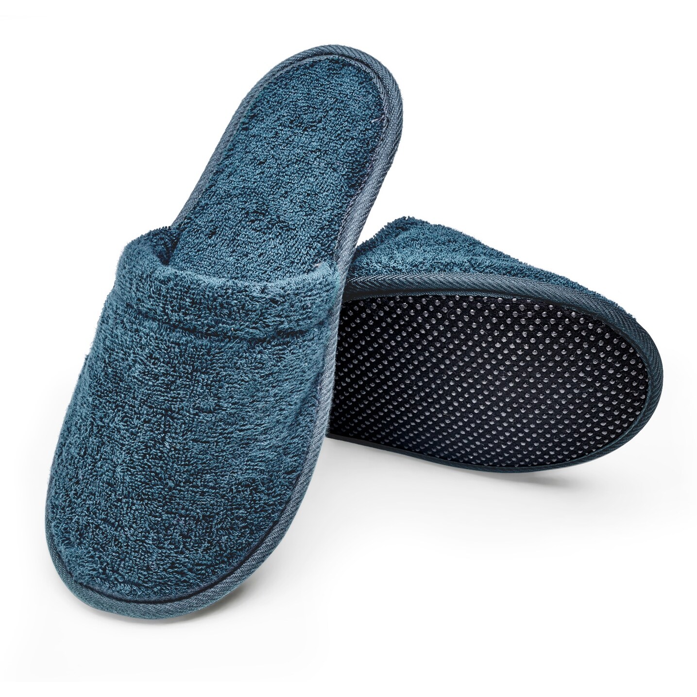 Men s Terry Cotton Bath Slippers