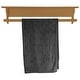preview thumbnail 7 of 5, Farmhouse Shelf with Quilt Rack
