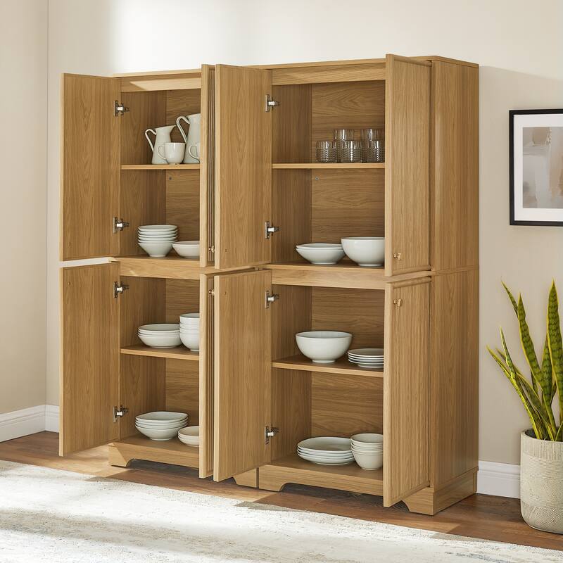 Crosley Naomi 2-Piece Kitchen Storage Pantry Set