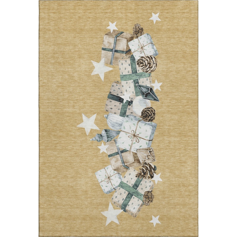 Premium Washable Super Soft Christmas Presents Mayfield Rug