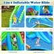 preview thumbnail 5 of 8, Gymax Inflatable Water Slide Park Kids Bounce House w/ Dual Slides