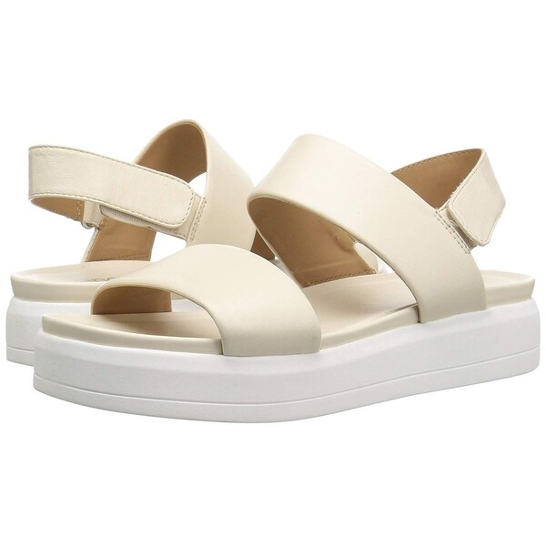 franco sarto kenan leather platform sandals