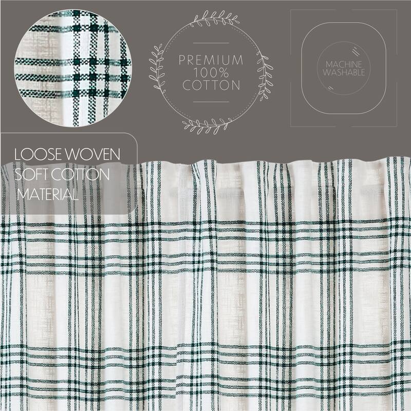 Pine Grove Plaid Valance 19x90 - M