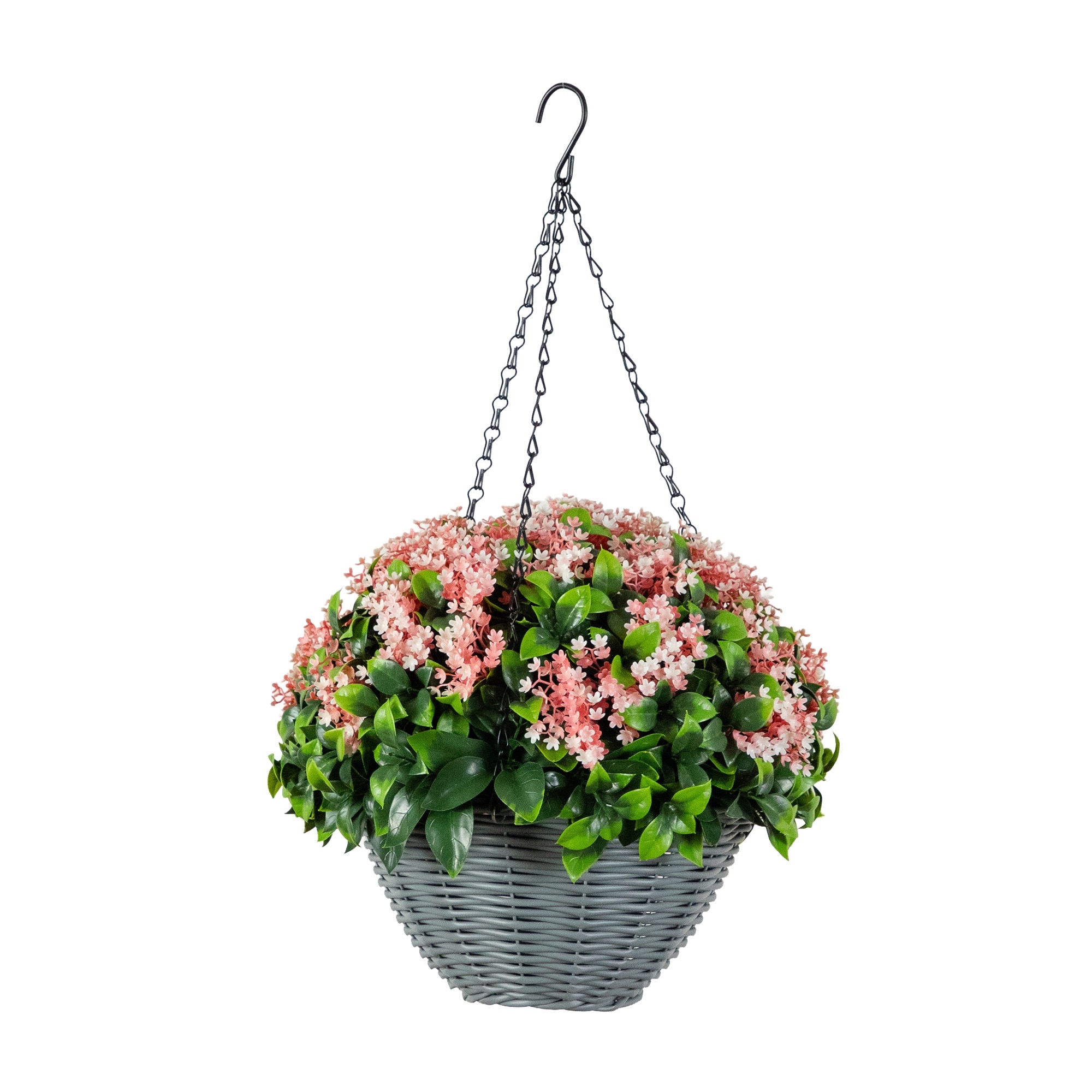 21-in UV Resistant Mini Gardenia Hanging Basket (Indoor/Outdoor)