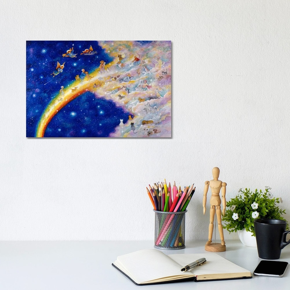 iCanvas "Rainbow Bridge" by Bill Bell Canvas Print
