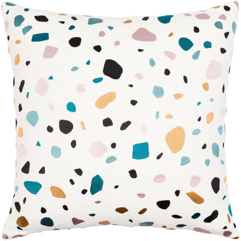 Holley Terrazzo Modern Throw Pillow