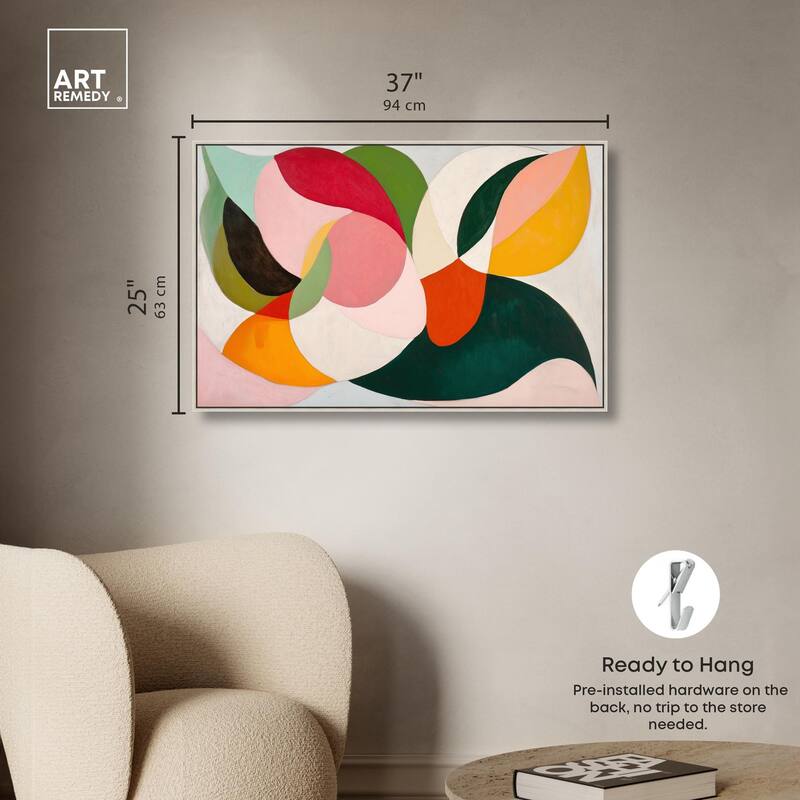 Color Fusion Canvas by Art Remedy