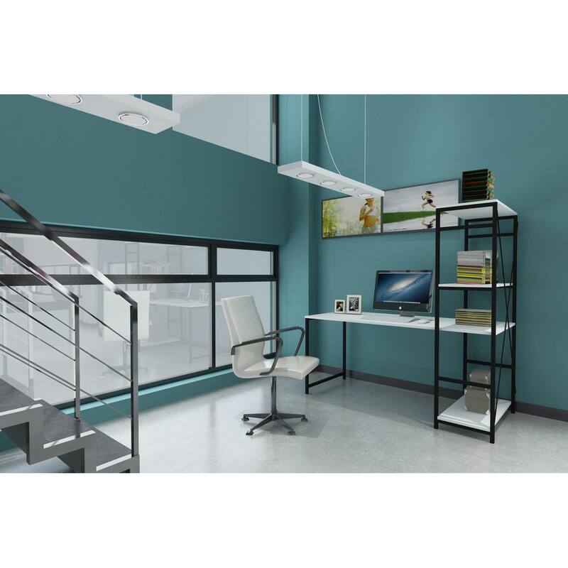 Mira Study Desk For Office And Student - White
