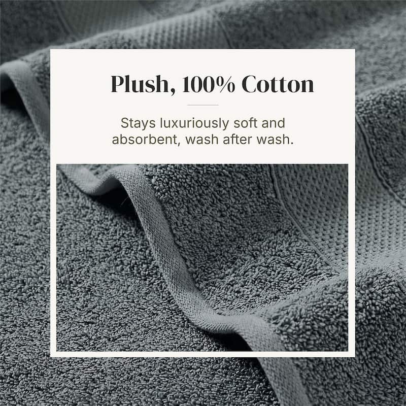 Modern Threads Pax 6-Piece Yarn Dyed 100-Percent Cotton Towel Set