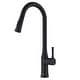preview thumbnail 1 of 16, Karran Standerton KKF140 Single Handle Pull-Down Sprayer Kitchen Faucet Matte Black