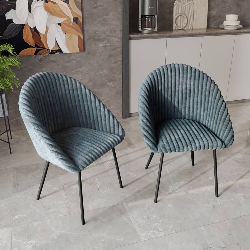 CraftPorch Mid Century Modern 2-Piece Dining Chair
