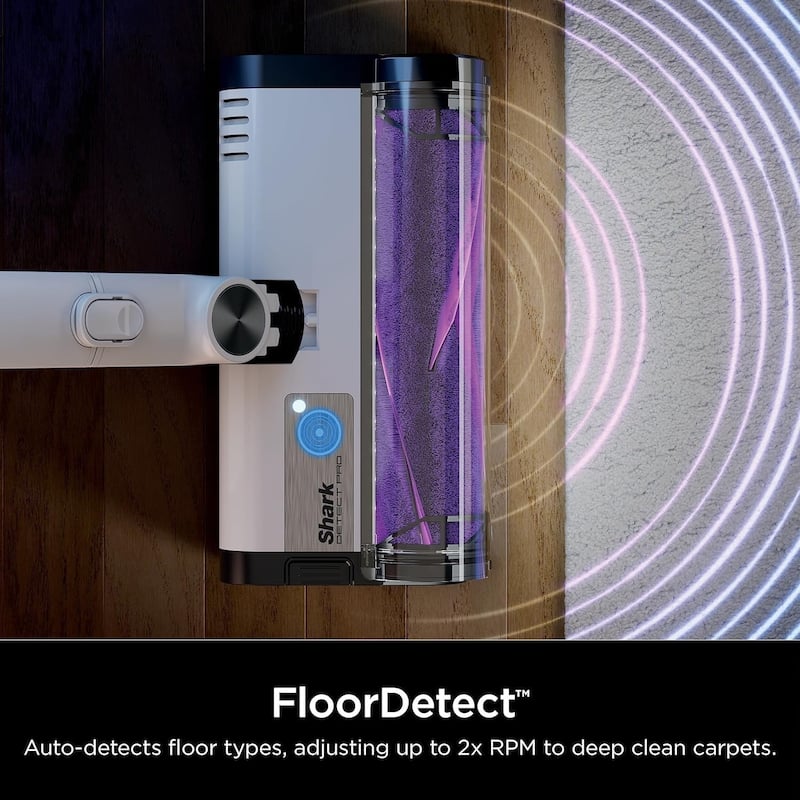 Shark R-IW1615QSL Detect Pro Cordless Stick Vacuum Silver - Certified Refurbished