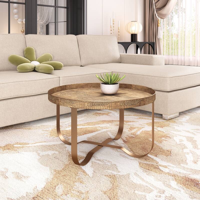 Vannes Coffee Table Brass - Brass