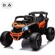 preview thumbnail 38 of 47, 12V Licensed Can-Am Electric Off-Road Utv Car for Kids Orange