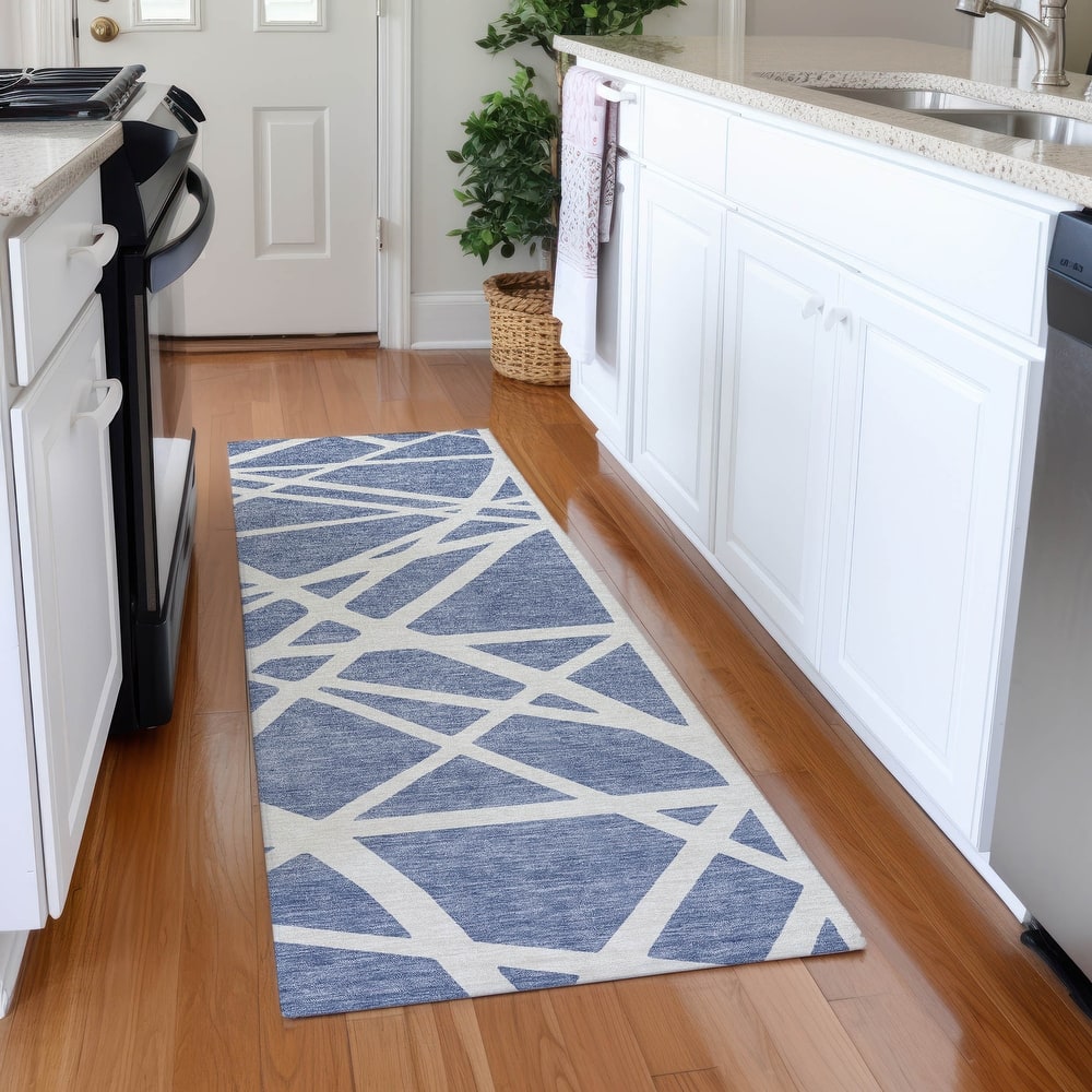 Premium Washable Super Soft Contemporary Harvey Mayfield Rug