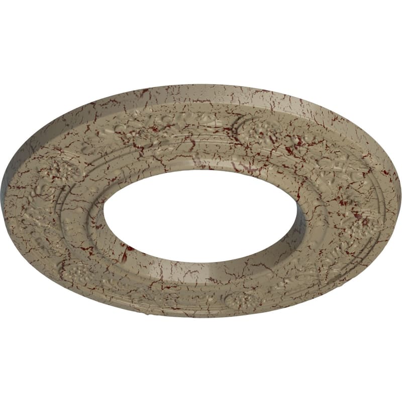 8"OD x 3 7/8"ID x 1/2"P Daniela Ceiling Medallion