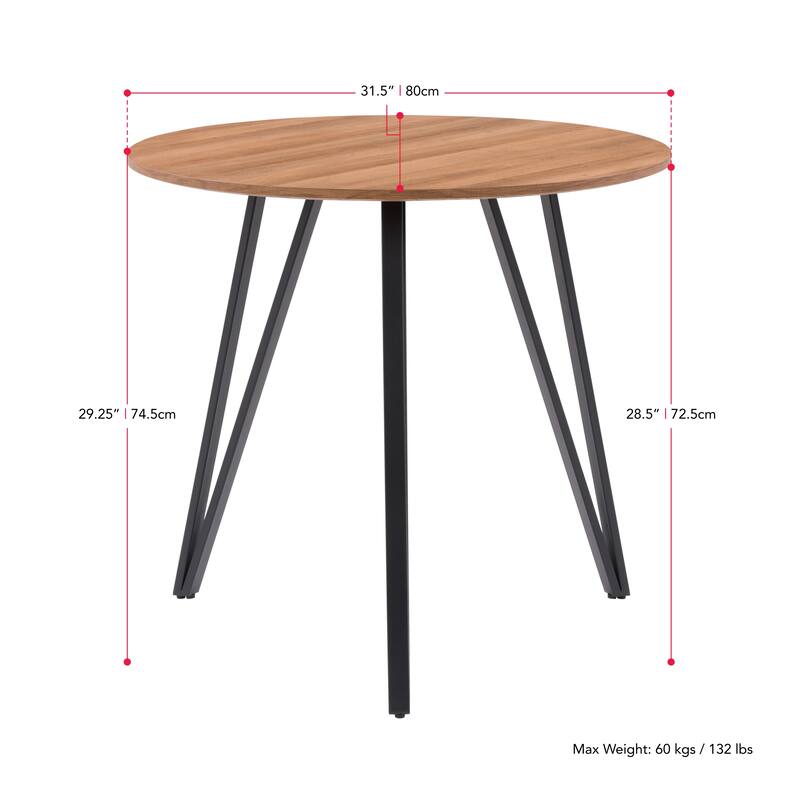 Ezra Small Round Dining Table