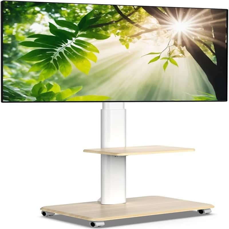 Mobile TV Stand with Wheels