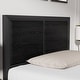preview thumbnail 25 of 23, VECELO Set of 2 Platform Twin Beds 12.6" Elevated Storage Space MDF Partitioned Headboard & Footboard No Box Spring Needed