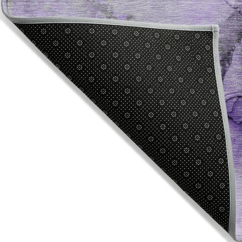 Allu Unique Abstract Weather Resistant Blended Style Outdoor Rug