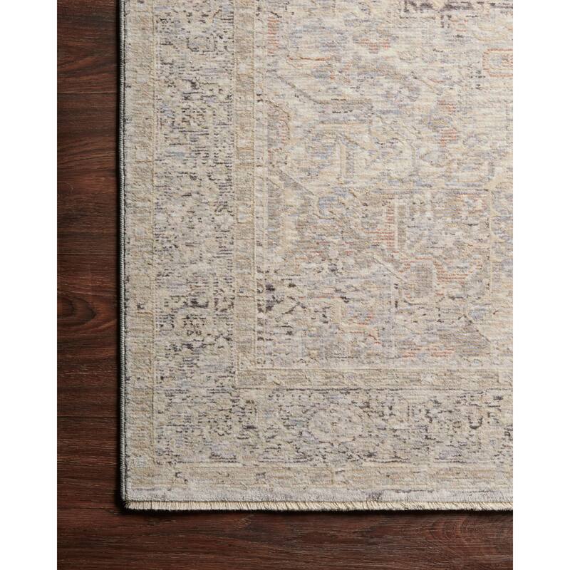 Alexander Home Artysan Vintage Distressed Shabby-Chic Area Rug