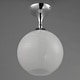 preview thumbnail 5 of 9, Maxim 21229MR Neve 9" Wide Semi-Flush Globe Ceiling Fixture
