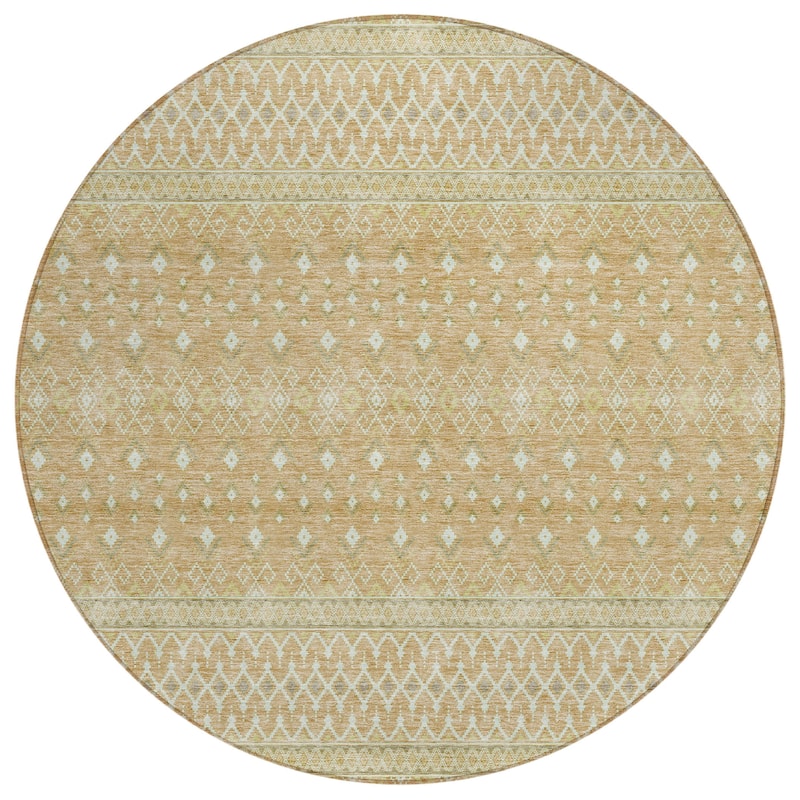 Machine Washable Indoor/ Outdoor Chantille Morrocan Boho Rug