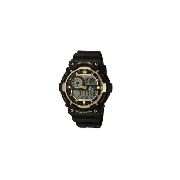 casio quartz resin casual watch