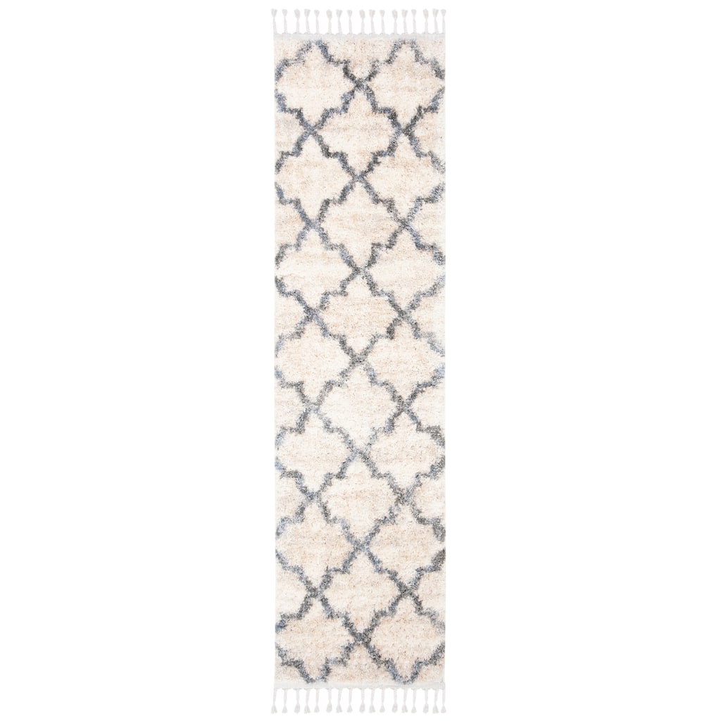 SAFAVIEH Berber Fringe Edelinde Melva Trellis Rug