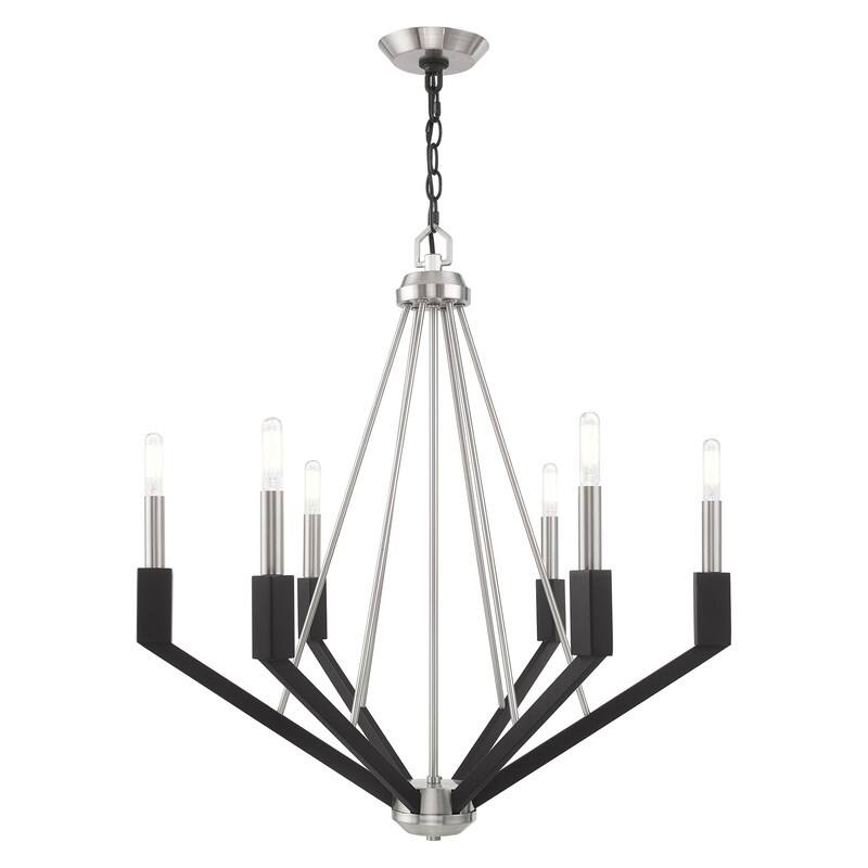 Livex Lighting 6-light Chandelier, 51166-12, 51166-91