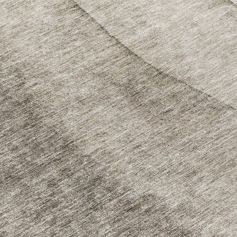 Machine Washable Indoor/ Outdoor Chantille Modern Horizon Rug