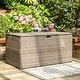 preview thumbnail 38 of 61, Outdoor 52.75"W 140 Gallon Patio Oversize Wicker Storage Bench Deck Box - 52.75"W x 29"D x 26"H