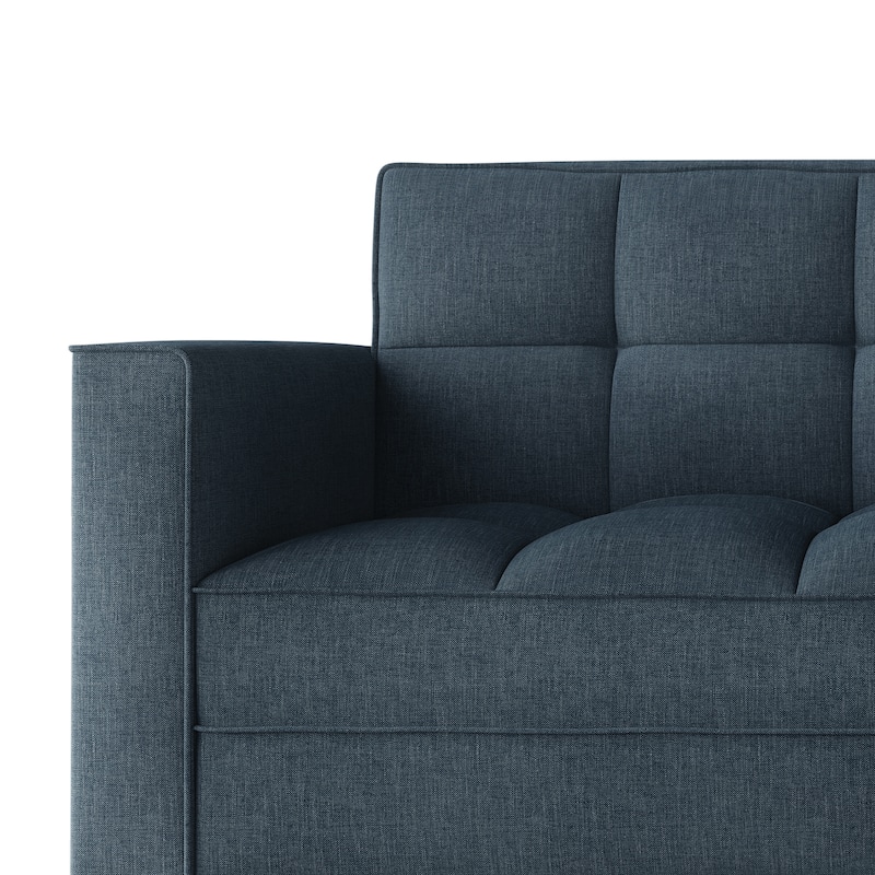 CraftPorch Chic Modern Linen Upholstered Sofa